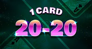 1 card 20- 20